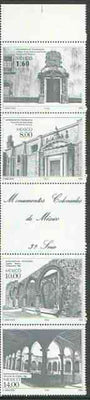 Mexico 1982 Colonial Architecture (3rd series) unmounted mint se-tenant strip of 4