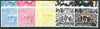 Turkmenistan 2000 Thin Lizzie (From Pop Art sheetlet) the set of 5 imperf progressive proofs comprising the four individual colours plus all 4-colour composite