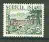 Norfolk Island 1961 Bloody Bridge 5s (from 1960 def set) superb used with light corner cds cancel SG 35