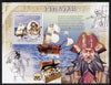 Guinea - Bissau 2009 Pirates & Ships perf s/sheet unmounted mint