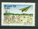 Brazil 1978 National Day (Children playing Football) unmounted mint SG 1724
