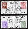 Guyana 1983 Stamp Anniversary set of 4 unmounted mint, SG 1172-5