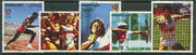 Paraguay 1987 Seoul Summer Olympics set of 5 very fine cto used