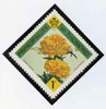 Thomond 1965 Carnation 1d (Diamond-shaped) with 'Sir Winston Churchill - In Memorium' overprint in gold with opt inverted unmounted mint*