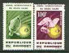 Dahomey 1964 International Quiet Sun Year set of 2 unmounted mint, SG 216-17*
