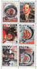 Abkhazia 1999 Yuri Gagarin perf sheetlet containing 6 values unmounted mint