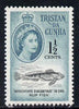 Tristan da Cunha 1961 Thornfish 1.5c from def set unmounted mint, SG 44