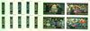 Eynhallow 1986 Queen's 60th Birthday imperf sheetlet containing set of 4 values each opt'd AMERIPEX '86 in blue - the set of 6 progressive proofs comprising single & various composite combinations incl completed design (24 proofs) unmounted mint