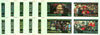 Eynhallow 1986 Queen's 60th Birthday imperf sheetlet containing set of 4 values each opt'd AMERIPEX '86 in black - the set of 6 progressive proofs comprising single & various composite combinations incl completed design (24 proofs) unmounted mint