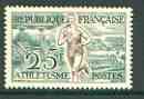 France 1953 Running 25f (from sports set) unmounted mint SG 1186*