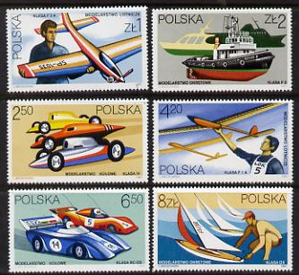 Poland 1981 Model Making set of 6 unmounted mint (SG 2764-9)*
