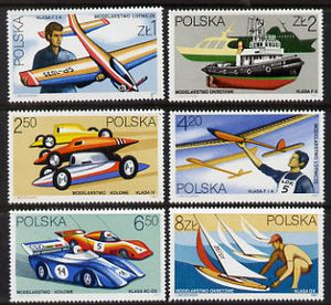 Poland 1981 Model Making set of 6 unmounted mint (SG 2764-9)*