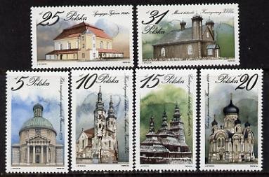 Poland 1984 Religious Architecture set of 6 unmounted mint, SG 2970-5*