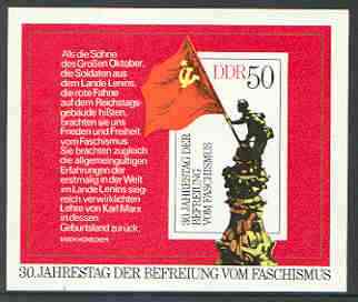 Germany - East 1975 30th Anniversary of Liberation m/sheet unmounted mint, SG MS E1758