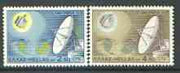 Greece 1970 Satellite Earth Telecommunications Station set of 2 unmounted mint SG 1145-46*