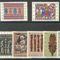 Greece 1967 Greek Popular Art set of 12 unmounted mint SG 1023-34*