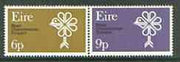 Ireland 1970 European Conservation Year set of 2 unmounted mint, SG 274-75*