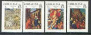 Gibraltar 1968 Christmas (Paintings by Durer) set of 4 unmounted mint, SG 412-15*