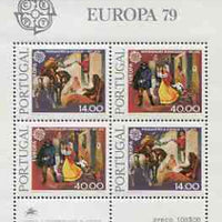 Portugal 1979 Europa perf m/sheet unmounted mint SG MS 1753
