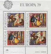 Portugal 1979 Europa perf m/sheet unmounted mint SG MS 1753