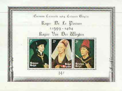 Belgium 1964 Cultural Fund perf m/sheet unmounted mint, SG MS 1903