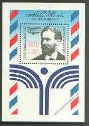 Germany 1991 Centenary of First Heavier-than-air Manned Flight perf m/sheet unmounted mint, SG MS 2408