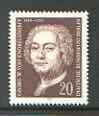 Germany - West Berlin 1974 Birth Anniversary of Georg W von Knobelsdorff (architect) unmounted mint SG B448*