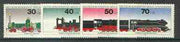 Germany - West Berlin 1975 Youth Welfare (Railway Locomotives) set of 4 unmounted mint SG B4472-75*