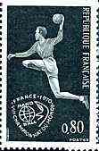 France 1970 World Handball Championships unmounted mint SG 1863*