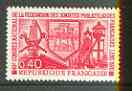France 1970 Federation of Philatelic Societies unmounted mint SG 1881*
