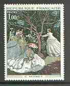 France 1972 French Art - Women in a Garden by C Monet unmounted mint SG 1945*