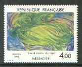 France 1984 Four Corners of Heaven by Messagier (from Art set) unmounted mint SG 2609*