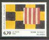 France 1994 Abstract by sean Scully (from Contemporary Art set) unmounted mint SG 3176*