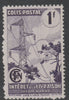 France - SNCF Railway Parcel Stamp 1944 Electric Pylons 1f violet unmounted mint, Yv 220*