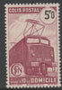 France - SNCF Railway Parcel Stamp 1945 Electric Locomotive 5f purple & black unmounted mint, Yv 230*