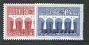 Faroe Islands 1984 Europa set of 2 unmounted mint, SG 94-95*