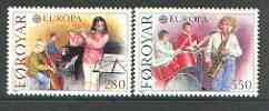 Faroe Islands 1985 Europa - Music Year set of 2 unmounted mint, SG 113-14*