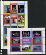 Tanzania 1988 Statue of Liberty unissued set of 20 vals in 2 sheetlets unmounted mint