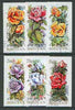 Bhutan 1973 Roses (on scented paper), perf set of 6 very fine cto used, Mi 545-50A*
