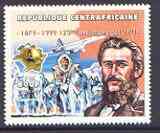 Central African Republic 1999 UPU 800f (Bell & Concorde) unmounted mint