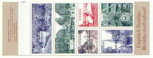 Sweden 1979 Tourism - Gota Canal 6k90 booklet complete and very fine, SG SB335
