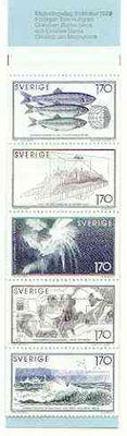 Sweden 1979 Sea Research 8k50 booklet complete and very fine, SG SB336