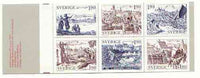 Sweden 1984 Old Towns 11k40 booklet complete and very fine, SG SB375