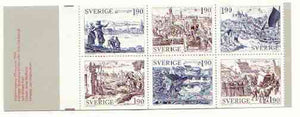 Sweden 1984 Old Towns 11k40 booklet complete and very fine, SG SB375
