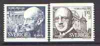 Sweden 1978 Nobel Prize Winners of 1918 set of 2 unmounted mint, SG 988-89