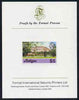 Antigua 1976 Government House $5 (without imprint) imperf proof mounted on Format International proof card (as SG 485A)
