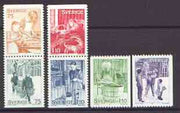 Sweden 1977 Christmas (Seasonal Customs) set of 6 unmounted mint, SG 944-49