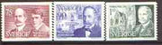 Sweden 1975 Nobel Prize Winners for 1915 set of 3 unmounted mint, SG 872-74
