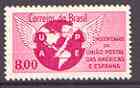 Brazil 1962 50th Anniversary of Postal Union unmounted mint, SG 1068
