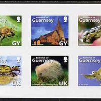 Guernsey 2007 125th Anniversary of La Societe Guernesiaise sheetlet of 10 self-adhesives unmounted mint, SG 1149a